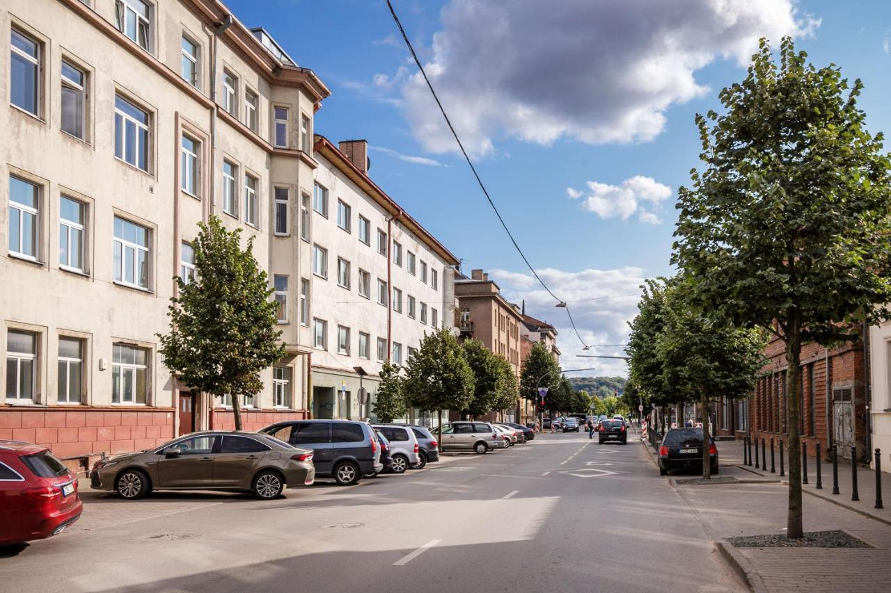 Old-New Apartment In Central Kaunas Eksteriør bilde